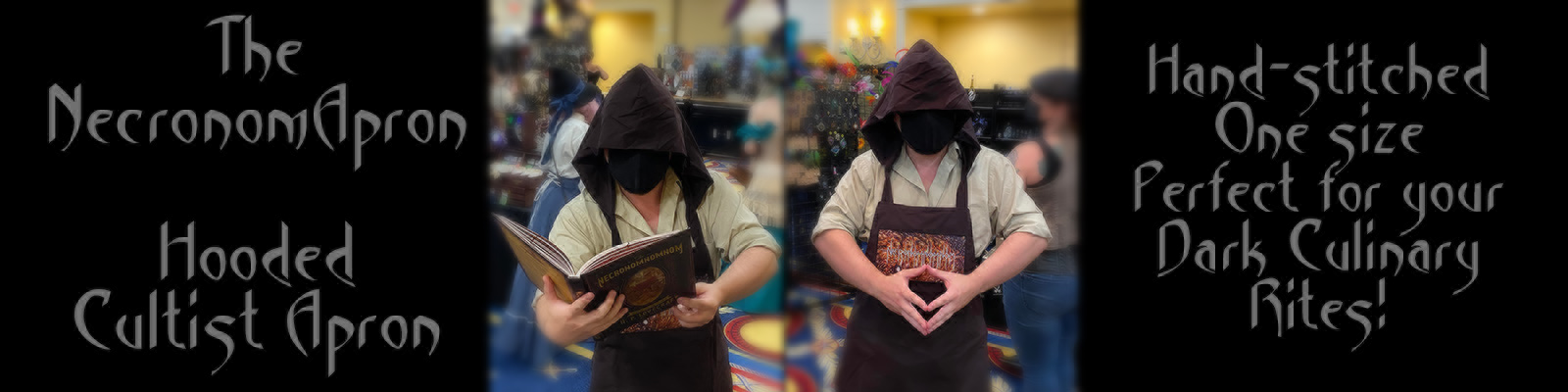 NecronomApron - Hooded Cultist Apron