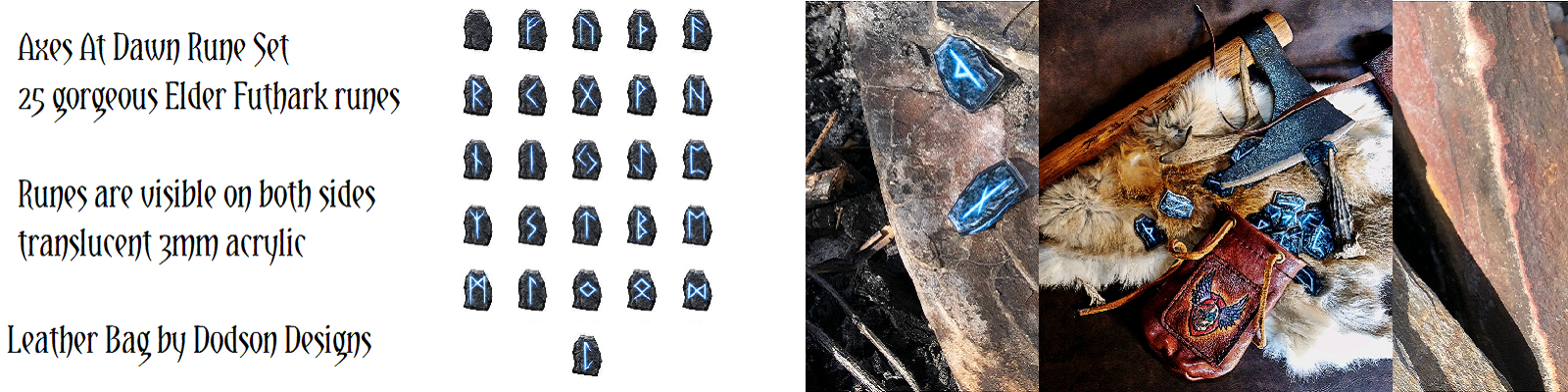Rune Set and Deluxe Color RDG Pouch Set 
